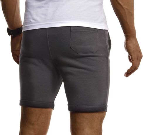 Leif Nelson Men's Jogging Shorts, Short Training Pants, Sports Pants, Slim fit LN8316 in Kuwait