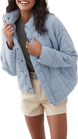 O'NEILL Womens Mabeline Jacket, Taupe Gray, M in Saudi Arabia