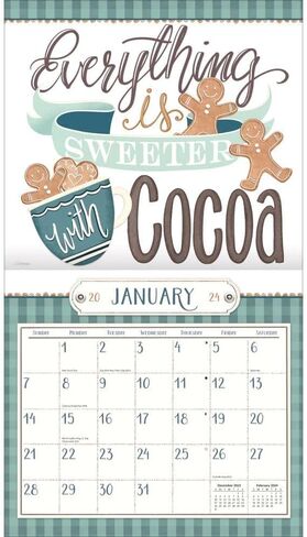 LANG Love To Cook 2025 Wall Calendar (25991001928) in Saudi Arabia