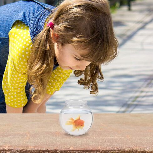 أوعية اللبلاب البلاستيكية من ArtCreativity، مجموعة من 4، أوعية فارغة سعة 16 أونصة مع فم مفتوح واسع، وعاء سمك عميق لألعاب السمكة الذهبية الكرنفالية، أو عرض الحلوى، أو ديكورات استقبال الزفاف، أو ديكور المكتب in Saudi Arabia