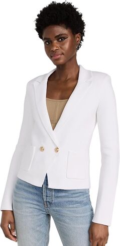 بليزر صوفيا منسوج للنساء من L'AGENCE in Kuwait