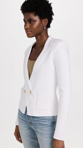 بليزر صوفيا منسوج للنساء من L'AGENCE in Kuwait