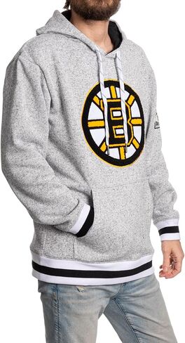 Calhoun NHL Surf & Skate Mens Muskoka Team Striped Premium Pullover Hoodie in Kuwait
