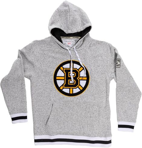 Calhoun NHL Surf & Skate Mens Muskoka Team Striped Premium Pullover Hoodie in Kuwait