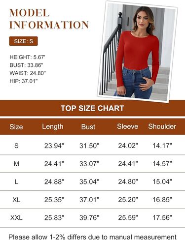 قمصان نسائية طويلة الأكمام مضلع متماسكة Crewneck تي شيرت سليم صالح عادية الخريف الأساسية القمم S-XXL in Kuwait