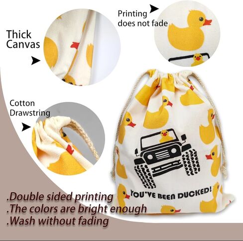 LANBAIHE You've been Ducked، مجموعة بطة البط، مجموعة 91 قطعة، 20 بطاقة بطة، 20 بطة مطاطية صفراء، 50 شريطًا مطاطيًا، 1 حقيبة بطة برباط، هدية لأي متحمس للبط (بطة مطاطية صفراء 02) in Kuwait