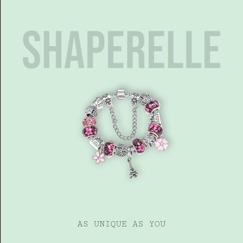 Eiffel Tower Paris Charms Bracelet, Traveller Edition, 20CM, Silver, SHAPER681359413026 in Saudi Arabia