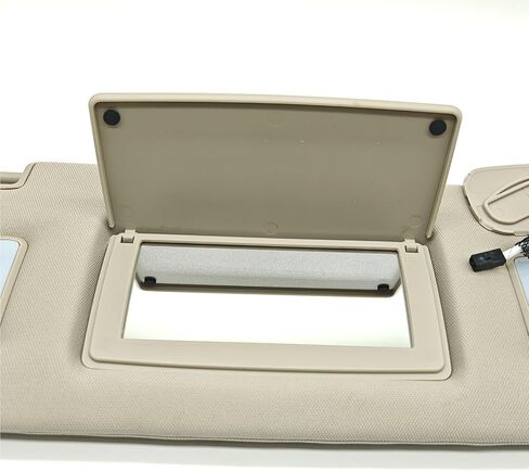 Gray Right Passenger Side Car Sun Visor Fits for 2007-2014 Cadillac Escalade Chevy Tahoe GMC Yukon 2007-2013 Chevy Avalanche Silverado GMC 1500 2500HD 3500HD, Replaces 22850306 in Saudi Arabia