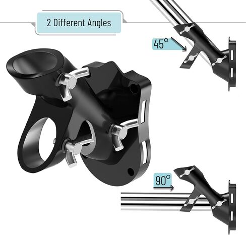 UNCO- Aluminum Flag Pole Holder, Heavy Duty Aluminum Mount, Flag Pole Bracket, Flag Pole Holder Mounting Bracket, Flag Pole Brackets for House, Flag Pole Mounting Bracket, Flag Pole Holder for House in Saudi Arabia