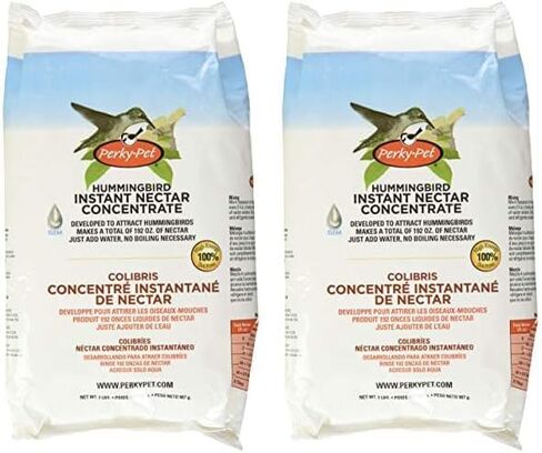 Perky-Pet 244CLSF 2-Pound Bag of Instant Clear Concentrate Hummingbird Nectar, Package may vary in Kuwait