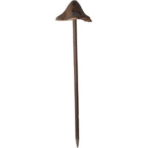 Solid Aluminum Mushroom Hose Guide Garden Stake Tall 20"
