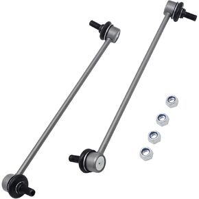 K750204 & K750205 Zinc-Nickel Alloy Front Right Left Stabilizer Sway Bar Links for Hyundai Santa Fe Kia Sorento 2011-2013/Veracruz 2007-2012