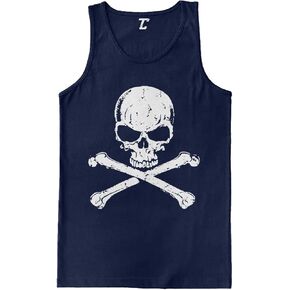 Skull and Crossbones - Badass Men's Tank Top