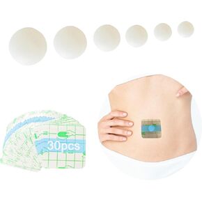 6PCS Ball-Shape Belly Button Plug Post Tummy Tuck Soft Silicone Belly Button Trainer for Adult Liposuction or Umbilical Hernia Repair