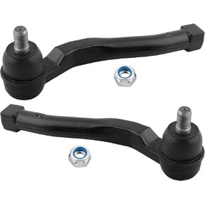 BOXI (Set of 2) Front Outer Tie Rod End Links Fit for Chevrolet Aveo 2004-2011 | Aveo5 06-11 | for Pontiac Wave 05-08 | Wave5 05-07 | G3 09-10 | G3 Wave 09 | for Suzuki Swift 04-10 | ES800033 ES800034