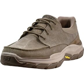 حذاء Skechers الرجالي المحترم-Loleto Moc ذو المقدمة المطاطية سهل الارتداء