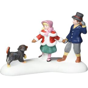 Department 56 Dickens' Village Playing With A Puppy Accessory Figurine