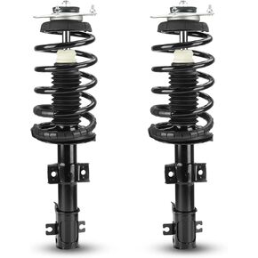Front Left & Right Side Struts w/Coil Springs Shock Absorbers for 2003-2013 Volvo XC90 Replace for 11485 11486 (Set of 2)