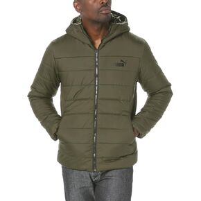 PUMA Men's Ess Hooded Padded Jacket