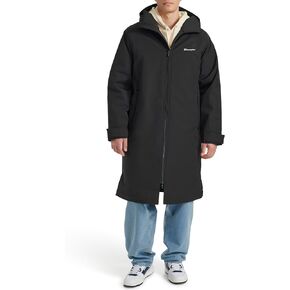 Champion Men's Full-Length Sideline Hooded Jacket with Quilted Lining