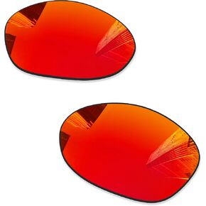 Ploarized Replacement Lenses for Oakley Valve New 2014 OO9236/Valve New 2014 Asian Fit (AF) OO9243 Sunglasses - Fire Red