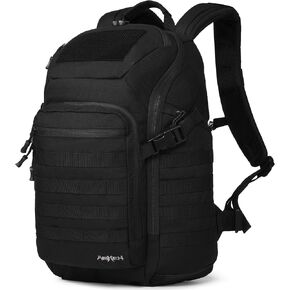 Tactical Backpack Military Molle Bag Army Rucksack Outdoor Daypack Water Resistant 2 Day Assault Pack Medium 32L (Camo)