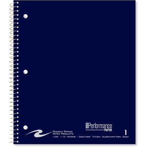ROARING SPRING Signature Collection Law Ruled 1 Subject Spiral Notebook 11" x 9" 70 Sheets, Assorted Colors