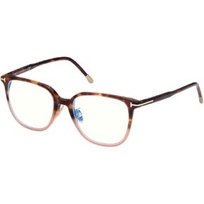 Eyeglasses Tom Ford FT 5778 -D-B Asian fit 055 Shiny Medium Havana To Milky Pink
