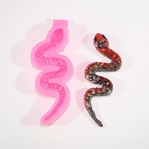 Angel Wings Cute Snake Shape Silicone Mold Snake Mold Resin Mold Soap Mold DIY Epoxy Resin Casting Molds