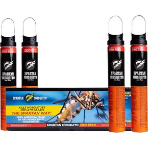 Spartan Mosquito Pro Tech - 1 Acre Pack 4 Tubes (2 Boxes) 100% American Made