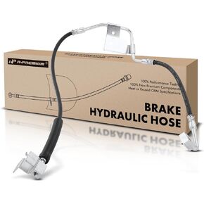 A-Premium Front Passenger Brake Hydraulic Hose Compatible with Select Dodge Models - Ram 1500 Ram 2500 2000-2001, 4WD, with 2-Wheel ABS - Replace# 52009688AB