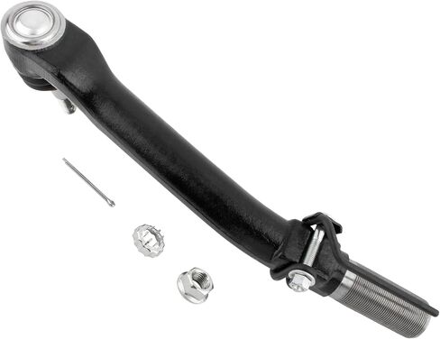 BOXI (Set of 4) Front Outer Tie Rods Suspension Kit Adjusting Sleeve Fit for Ford F-250 F-350 2005-2019 | for F-450 2005-2010 | for F-550 2005-2011 Super Duty - 4x4 | ES80755 ES80754 ES3420S DS300008 in Saudi Arabia