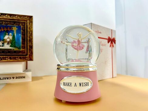 Ballerina Snow Globe, Ballet Music Box, Christmas Music Snowglobes, Dance Gifts for Girls,Rotating Ballet Dance Recital Gifts for Girls Daughter,100MM Water Globe Musical, Plays Ballet Tune Fur Elise in Kuwait