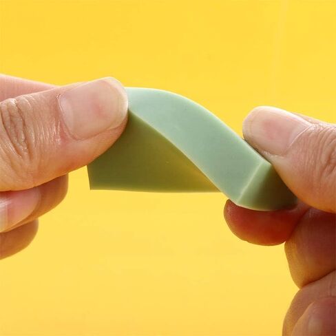 2pcs Green Traceless Matcha Green Eraser,Creative Pencil Erasers,Crumbless Wiping Tools Correction Supplies,4B Art Erasers,Standard Pencil Erasers,Erasers Office Product in Saudi Arabia