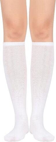 Women’s Knee High Socks Athletic Thin Thigh High Long Stocking Outdoor Sport Casual Knee Socks Tube Socks in Saudi Arabia