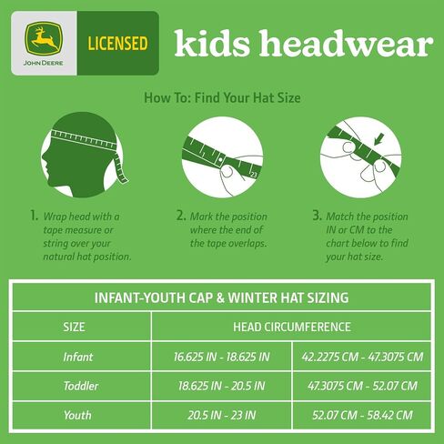 John Deere girls Toddle Winter Hat in Saudi Arabia