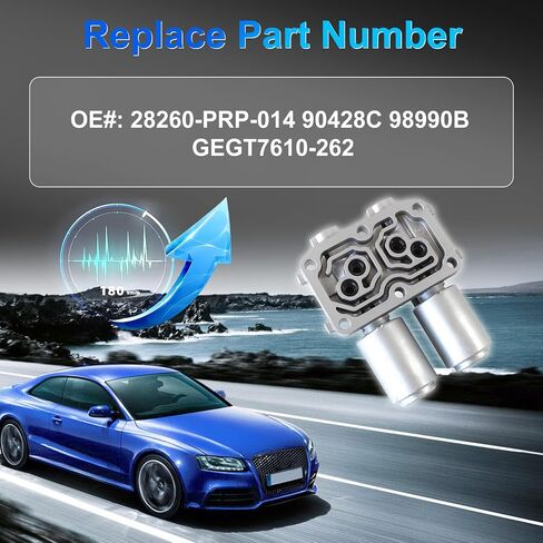 28260-PRP-014 ملف لولبي خطي لناقل الحركة 5 سرعات مع حشية يناسب A-cura RSX 02-06/ TSX 04-08، Honda Accord 03-07/ CR-V 02-11 2.4L استبدال OE 28260PRP014 28262-PRP- 000 in Saudi Arabia