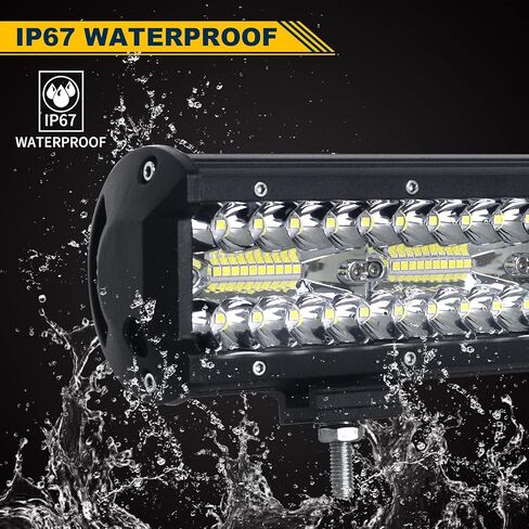 قوة الإرادة 9 بوصة 180 واط LED ضوء بار بقعة الفيضانات كومبو 12 فولت 24 فولت أضواء القيادة على الطرق الوعرة مصابيح ضباب العمل المقاومة للماء للطرق الوعرة قارب UTV ATV SUV شاحنة مقطورة جرار سيارة 4x4 الإضاءة مع تسخير الأسلاك in Kuwait