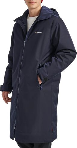Champion Men's Full-Length Sideline Hooded Jacket with Quilted Lining in Saudi Arabia