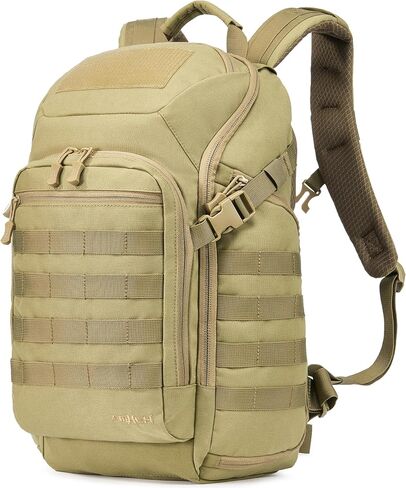 Tactical Backpack Military Molle Bag Army Rucksack Outdoor Daypack Water Resistant 2 Day Assault Pack Medium 32L (Camo) in Kuwait