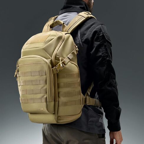 Tactical Backpack Military Molle Bag Army Rucksack Outdoor Daypack Water Resistant 2 Day Assault Pack Medium 32L (Camo) in Kuwait