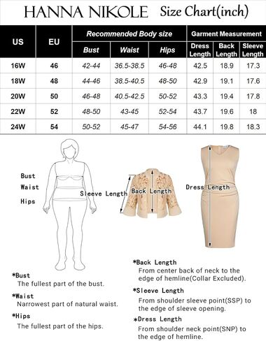 Hanna Nikole Women's Plus Size Cocktail 2 Piece Dress Wedding Guest Formal Bodycon Dress with 3/4 Sleeves Sequin Jacket in Saudi Arabia