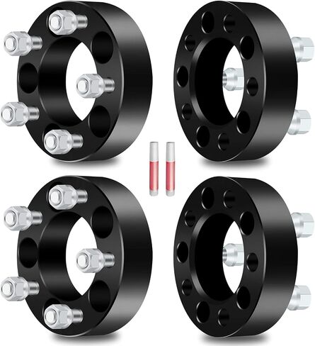 SCITOO 4Pcs 1.5 inch 5x4.5 to 5x4.5 5 Lug Wheel spacers 5x114.3 Bore 82.5mm Compatible with for Cherokee Wheel spacers 1984-2001 for Liberty Wheel spacers 2006-2012 in Saudi Arabia