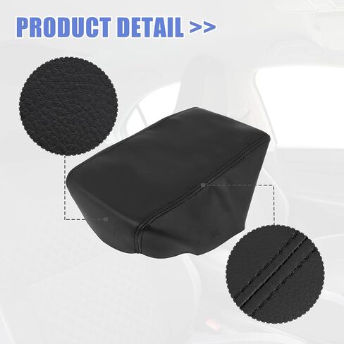 X AUTOHAUX غطاء وحدة التحكم المركزية للسيارة غطاء مسند الذراع غطاء صندوق المقعد واقي بديل من الجلد المصنوع من الألياف الدقيقة لنيسان ألتيما 2007-2012 بيج in Saudi Arabia
