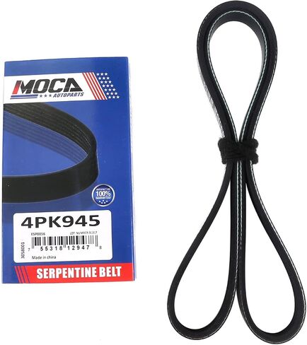 MOCA 4PK945 EPDM Serpentine Belt for 01-06 for Kia Optima 2.4L & 01-03 for Infiniti QX4 3.5L & 02-06 for Infiniti Q45 4.5L & 03-06 for Kia Sorento 3.5L & 04-05 for Mazda Miata 1.8L in Saudi Arabia