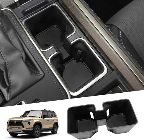 Center Console Wireless Charging Protective Mat for 2024 2025 Lexus GX 550 Accessories, Non-Slip Silicone Protection Pad Center Console Liner Interior Inserts Mat Black in Kuwait
