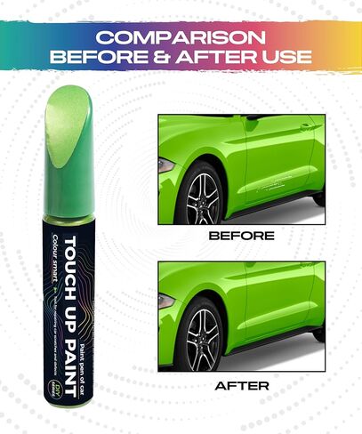 ESEWALAS Paint Pen,Car Accessories Touch Up Paint Pen,Car Scratch Remover Pen,Car Paint Pen,Car Touch Up Paint Pen,Touch Up Paint for Cars,Suitable for All Types of Car Scratches (Green) in Saudi Arabia