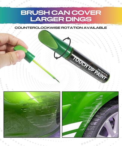 ESEWALAS Paint Pen,Car Accessories Touch Up Paint Pen,Car Scratch Remover Pen,Car Paint Pen,Car Touch Up Paint Pen,Touch Up Paint for Cars,Suitable for All Types of Car Scratches (Green) in Saudi Arabia