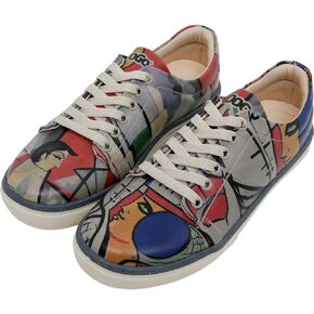 DOGO Vegan Leather Sneakers for Women - Handmade and Unique Design Fashion Sneakers for Women