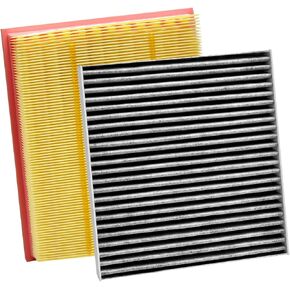 Engine Air Filter & Cabin Air Filter Compatible with Nissan Pathfinder INFINITI QX60 3.5L 2022 2023 2024 Replace 272775NA1A 165466TA0A
